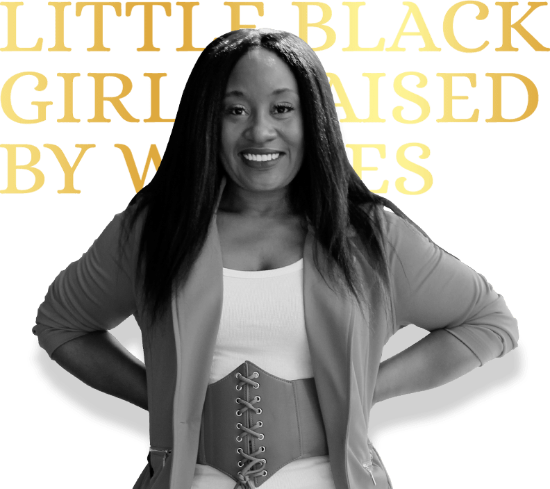 Little Black Girl With Smiling Face